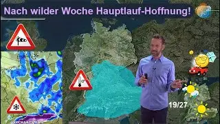 Nach Ostern rau & wechselhaft, dann fragiler Aufwärts-Trend! Aktuelle Wettervorhersage 9.-19.04.2023
