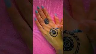 Easy and Quick Mehndi design 😍✨ #mehndi