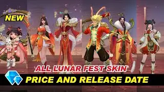 I Tried Luna Fest Skins - mobile legends