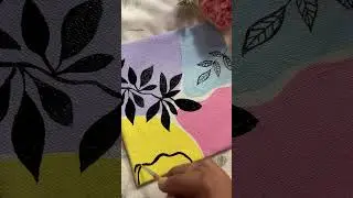 Easy boho painting ideas |step by step tutorial #bohoart #abstractart #canvaspainting #paintings