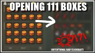 Opening 111 Secret Compartment Boxes | Last Day on Earth: Survival