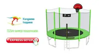 12ft Round Kids Trampoline Assembly Instructions | Kangaroo Hoppers