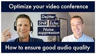 Voice quality on video conference