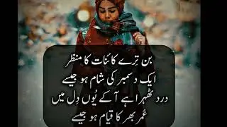 December ki shaam ho jese