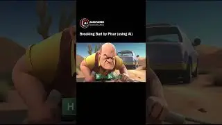 if breaking bad was made by pixar animation  #technology #ai #breakingbad