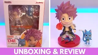 Unboxing Natsu Dragneel Fairy tail Nendoroid 1741 | Max Factory