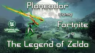 Creando un Planeador como en Fortnite o Legend of Zelda con diferentes Skins