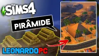 TOUR POR DENTRO DE UMA PIRÂMIDE - The Sims 4