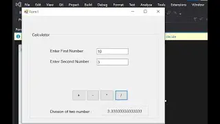 How to create a simple Calculator in Visual Basic