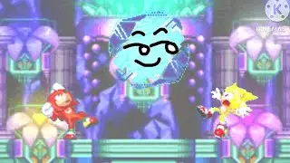 Super sonic vs knuckles part 3 — sprite animation