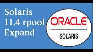 Rpool expand in Solaris 11.4 || Tutor Talky || English||#14
