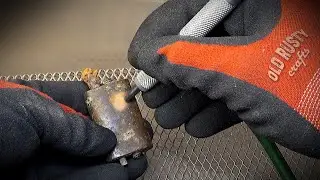 A SUPER accurate SANDBLASTER made from junk.