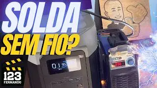 FALTA DE ENERGIA, NOBREAK? GERADOR? TESTAMOS ATÉ INVERSORA DE SOLDA NA ECOFLOW DELTA 2 MAX Off Grid