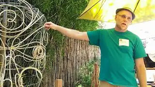 Tree Bartlett on cane construction of large puppets