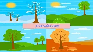 Fəsillər (İlin fəsillərini daha asan öyrən)|Fesiller🌷🌳🍂🎅🏼