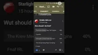 People who can't see community post.