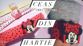 Cum sa faci ceas origami din hartie