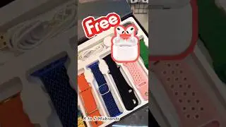New whach unbox and free airpods #viral #smartwatch #airpodspro #oppohardreset #smartphones
