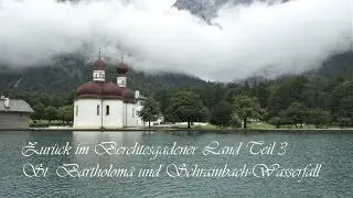 Lake Königssee St. Bartholomä Schrainbach Waterfall Königsbach Bavaria Travel Vlog 2019