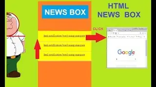html news slider | html news box tutorial | HOW TO CREATE HTML NEWS BOX