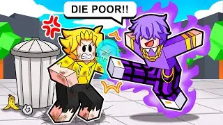 I Pretended To Be POOR in Roblox Saitama Battlegrounds, And THIS HAPPENED!