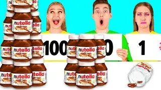 100 Layers of Food Challenge | Funny Food Challenges by RaPaPa