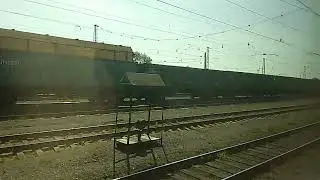 Прибытие на ст.Егоршино. Пригородный поезд Тавда-Егоршино
