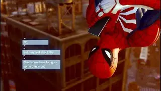 SPIDER-MAN Texting scene - SPIDER-MAN PS4