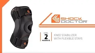 Shock Doctor – How to Fit Knee Stabilizer With Flexible Support Stays (SD870)