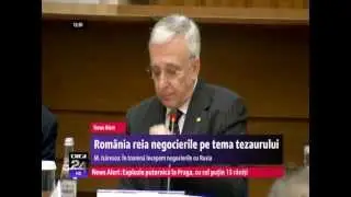 România reia negocierile pe tema tezaurului aflat la ruși