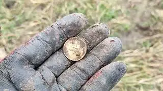 Поиск монет на GOLD HUNTER  T90 FROG MAN. Про китайский металлоискатель Т90