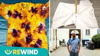 DIY: 6 Different Methods to Tie-Dye T-Shirts! | Rewind