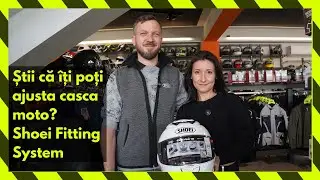 Știi că îți poți ajusta casca moto? Am testat și noi Shoei Fitting System