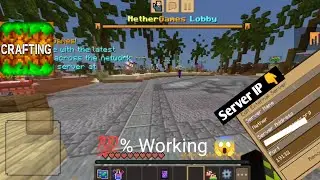 Best Working Server 😱 For Minecraft and Crafting and building in 2025 Play With friends 🥰