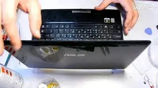 Asus Eee PC 1201 - Разборка. Чистка.
