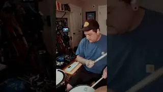 Running drums through guitar pedals 🔥 #synthlover #drummer #drumsamples