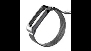 Ремешок для браслета Xiaomi Mi Band 3 / 4 Magnetic Stainless - Обзор и распаковка!