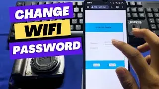How To Change WiFi Password using Mobile - 2024 | Change wifi Password in mobile