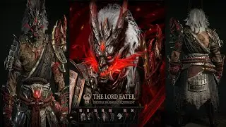 NEW Best Barbarian Set!? THE LORD EATER! | Diablo 4 Cosmetic Showcase!