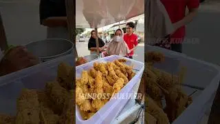 JUALAN CUMA 2JAM ABIS 500-600 TUSUK BAKSO GORENG!!