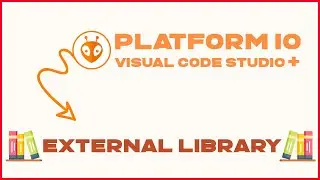 Install external libraries on platform IO | how to install libraries from zip in Platform IO