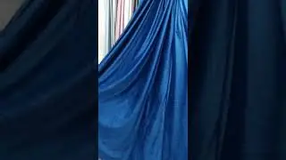 Штори бархат Синi. Шторы велюр