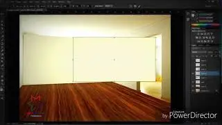 Beginner Photo Manipulation 3d RoomCreating  in Photoshop(fast forward)