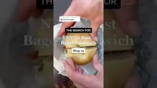 Stop 12: Absolute Bagels. The Search for NYC’s Best Bagel Sandwich. Full ranked list on the Beli app