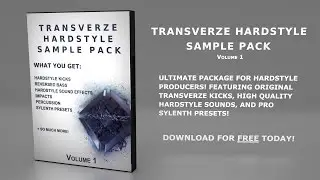 FREE Hardstyle Sample Pack | Transverze