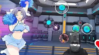 osu mfs playing vr aim trainer