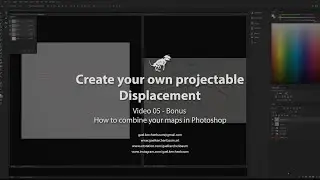 Custom Texturing XYZ displacement - Combine files in Photoshop