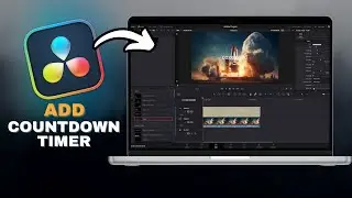 How To Add a COUNTDOWN TIMER In Davinci Resolve in SECONDS!