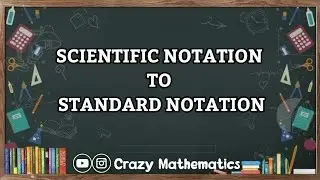 Scientific Notation to Standard Notation (in tamil)