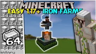 Building 3 Easy IRON FARMS in Minecraft!